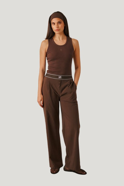 The Everyday Trousers — model front