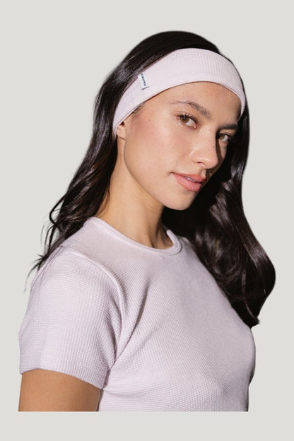 Waffle Hair Set — model front