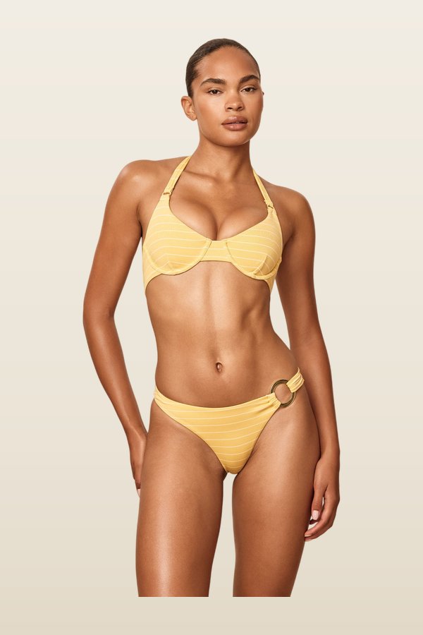 Honolulu Top - Meyer Stripe — model back