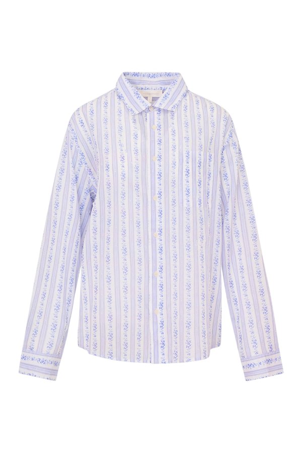 Hudley Unisex Shirt - DENIM SKY — packshot