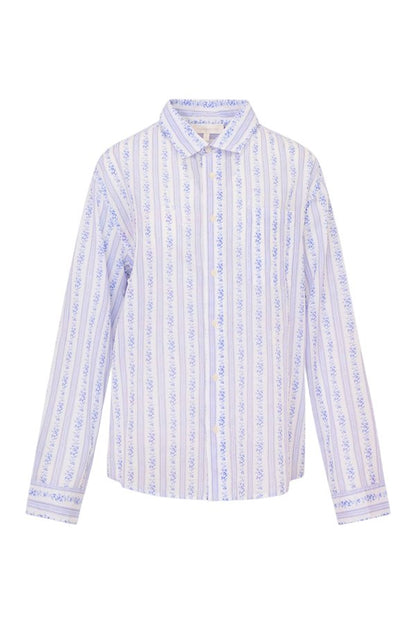 Hudley Unisex Shirt - DENIM SKY — packshot