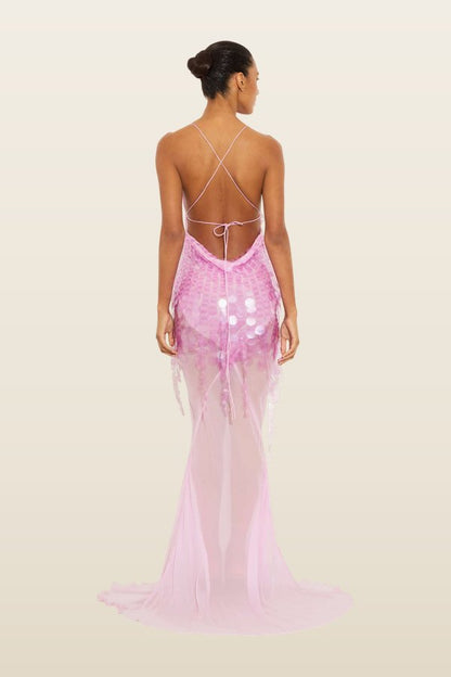 Hydra Dress — model back