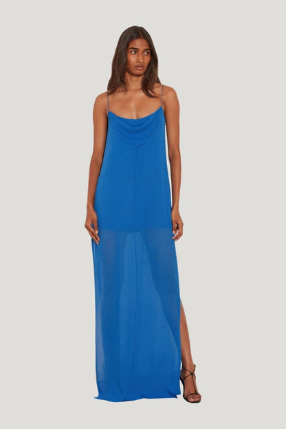Indigo Dress — model front