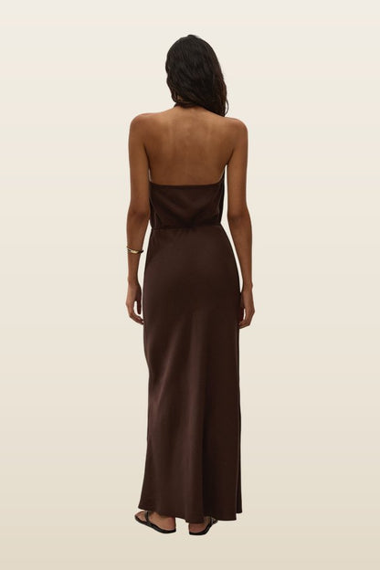 Izaro Maxi Dress — model back