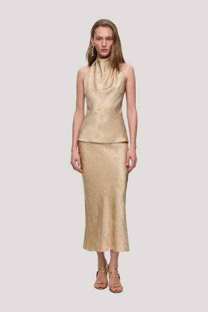 Jacquard Champaca skirt — carry 2
