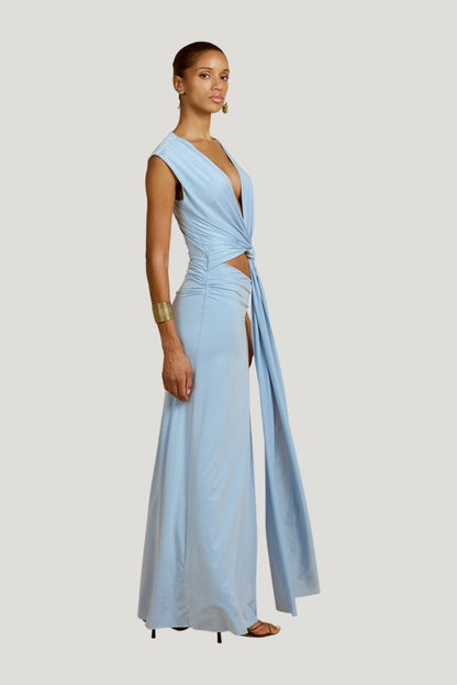 Jade Dress — model side