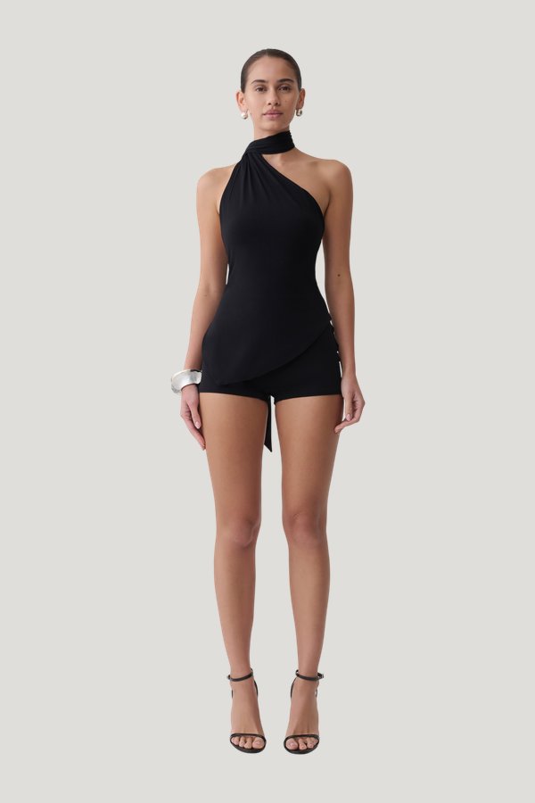 Jemma Micro Shorts — model front