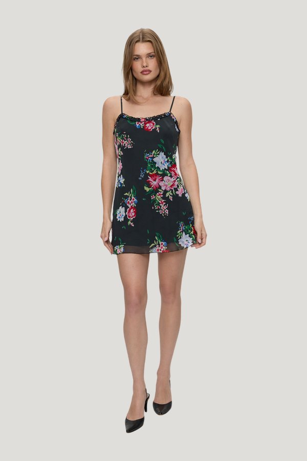 Josie Floral Mini Dress — carry 2