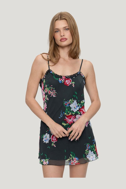 Josie Floral Mini Dress — carry 3