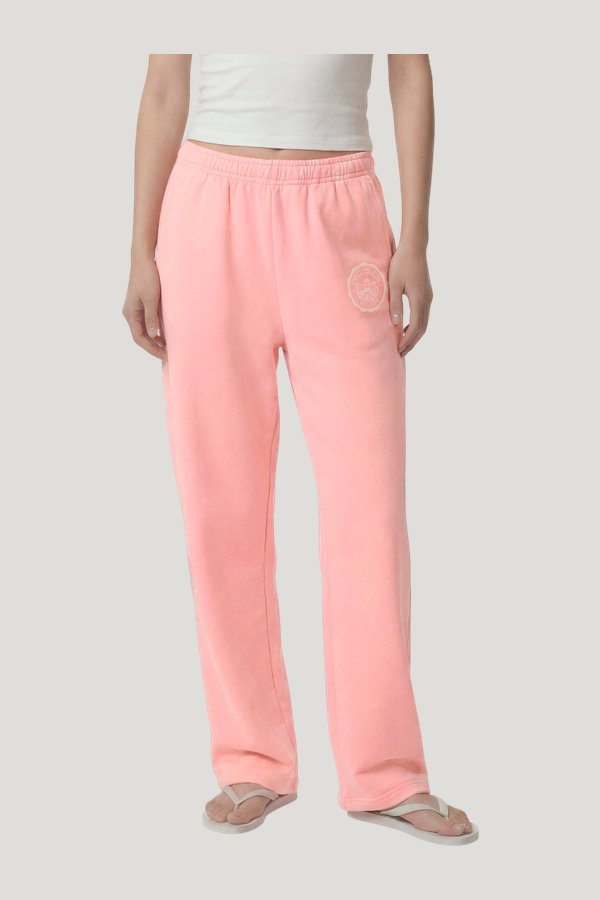 Juicy Emblem Wide Sweatpant — model side