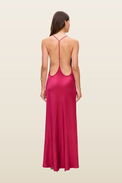 Justina dress — model back