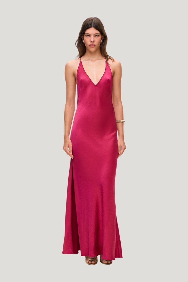 Justina dress — model front