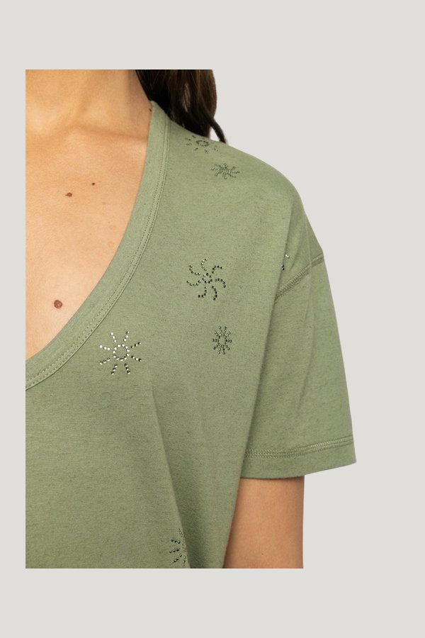 Marta T-shirt — model side