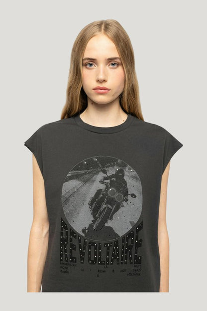 Cloe Tank Top — model side