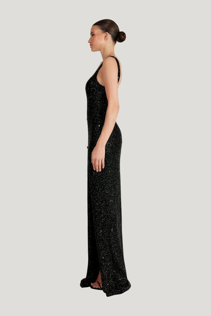 Kroon Maxi Dress — model side