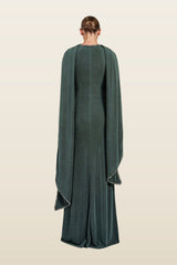 Kryce Dress - Teal — model back