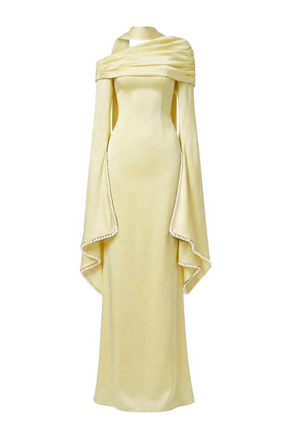Kyra Dress - Butter — packshot