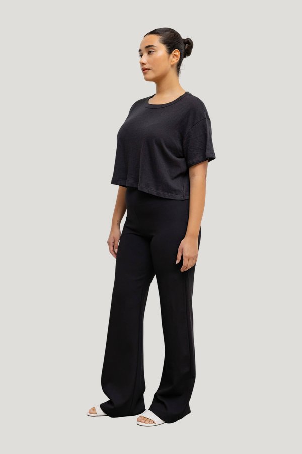 Laura Crop Boxy Tee — extra