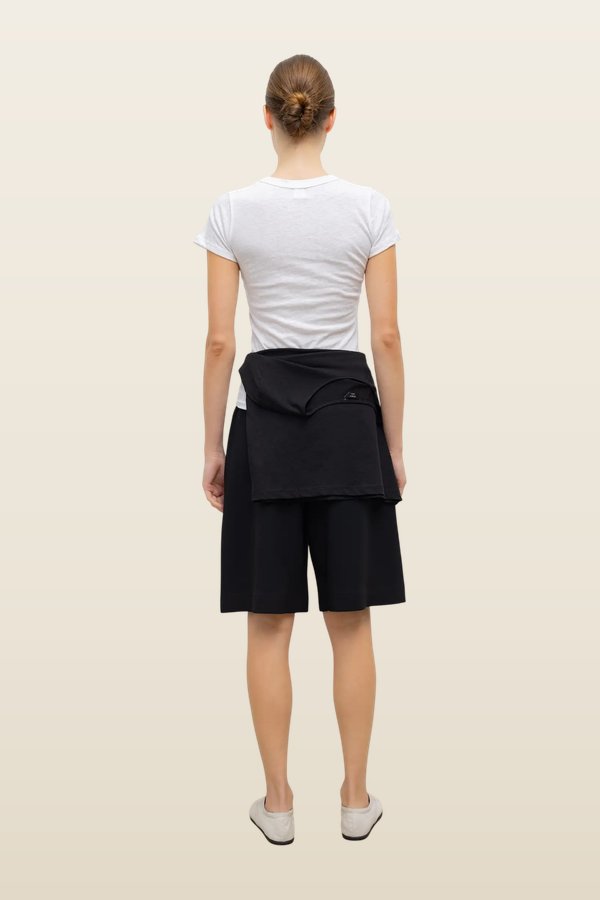 Laura Slim Fit Tee — model back