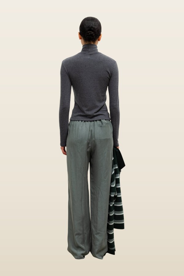 Lauren Long Sleeve Turtleneck — model back