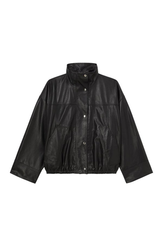 Reinvented leather jacket — packshot
