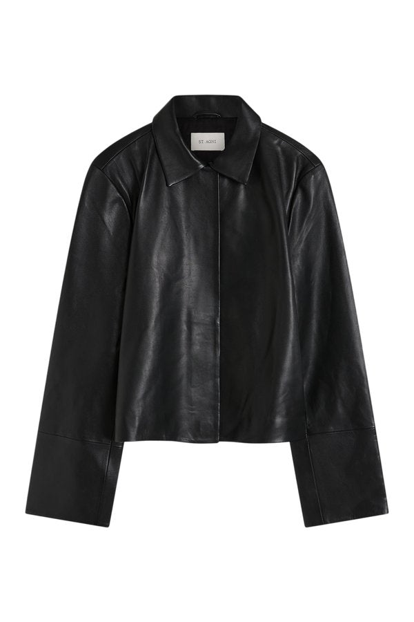Leather Minimal Jacket — packshot