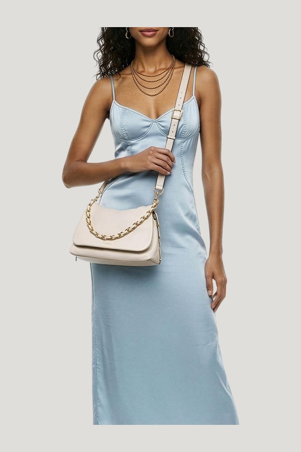 Lennon Convertible Crossbody — model front