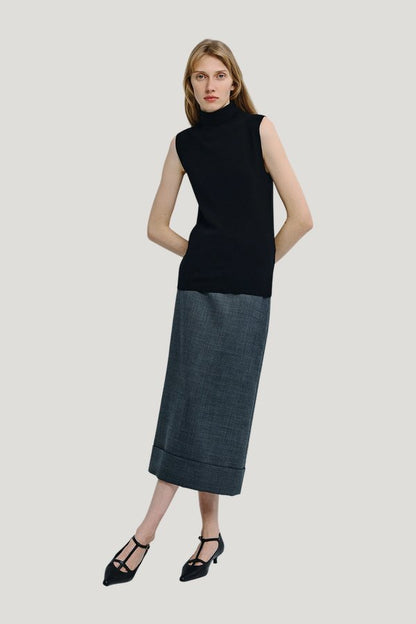 Lilou Sleeveless Turtleneck Top — carry 3