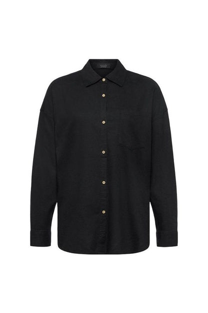 Linen Boyfriend Shirt — packshot