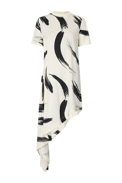 LIYA Asymmetrical Supima cotton dress — packshot