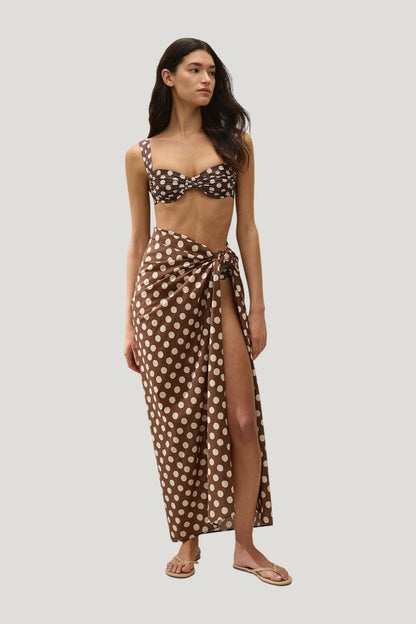 Lomas Pareo Cioccolato Dot — model front