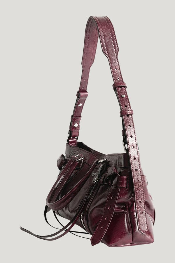 Madison Small Vintage Patent Bag - One size — model front