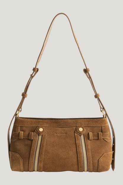 Madison Mini Suede Bag - One size — carry 2
