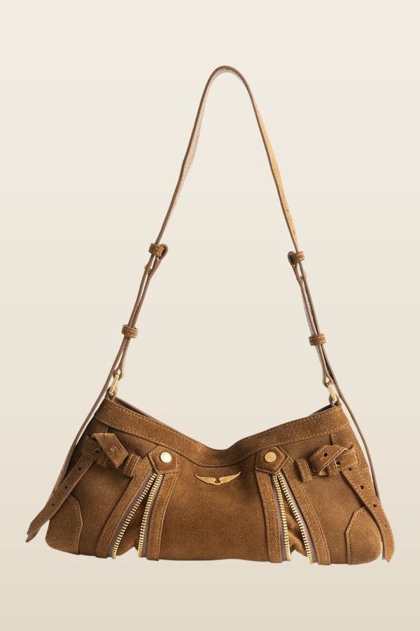 Madison Mini Suede Bag - One size — carry 4