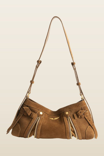 Madison Mini Suede Bag - One size — carry 4