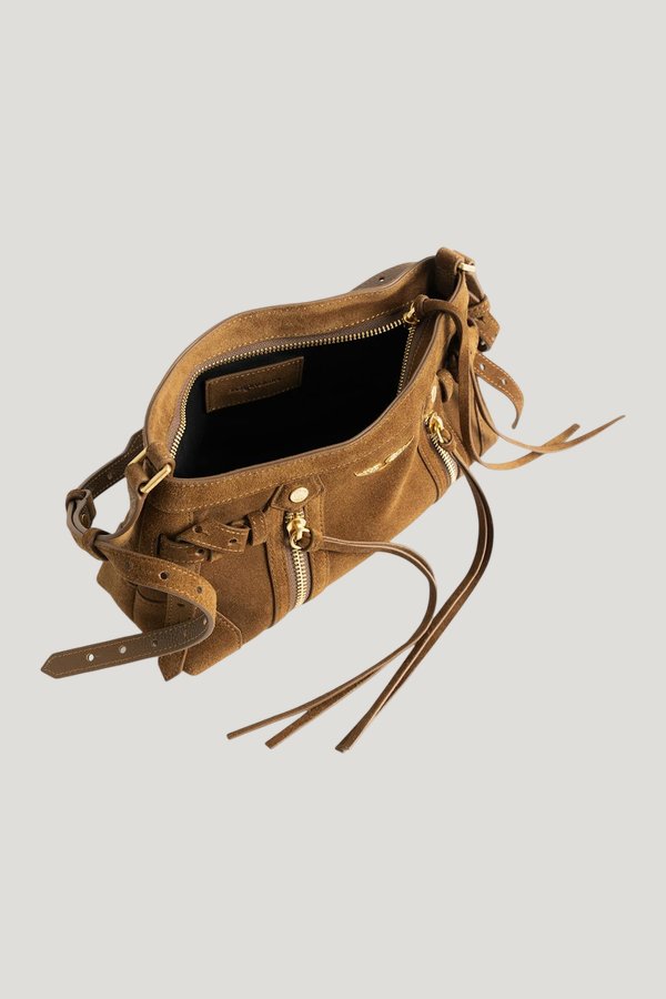 Madison Mini Suede Bag - One size — carry 5
