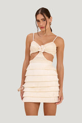 Lya Fringe Mini Dress — carry 2