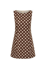 Lydie Mini Dress Cioccolato Dot — packshot