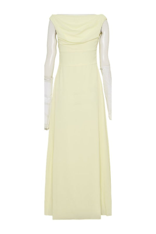 Mabel Off Shoulder Chiffon Maxi Dress — packshot
