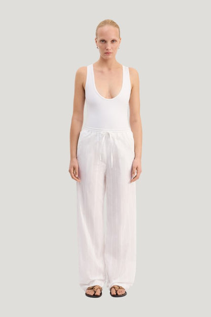 MACAO Straight-leg trousers — model front