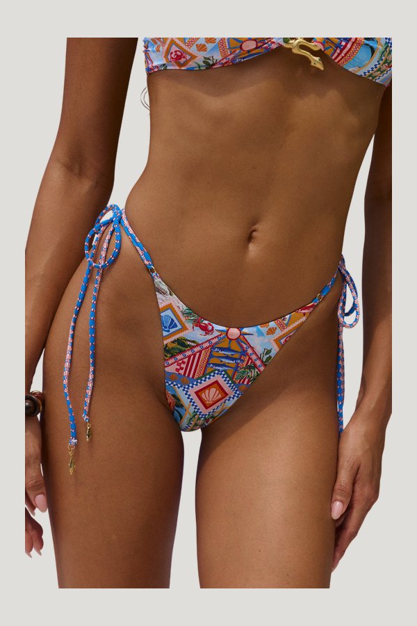 Mahe Bikini Bottom in Zocalo — model side