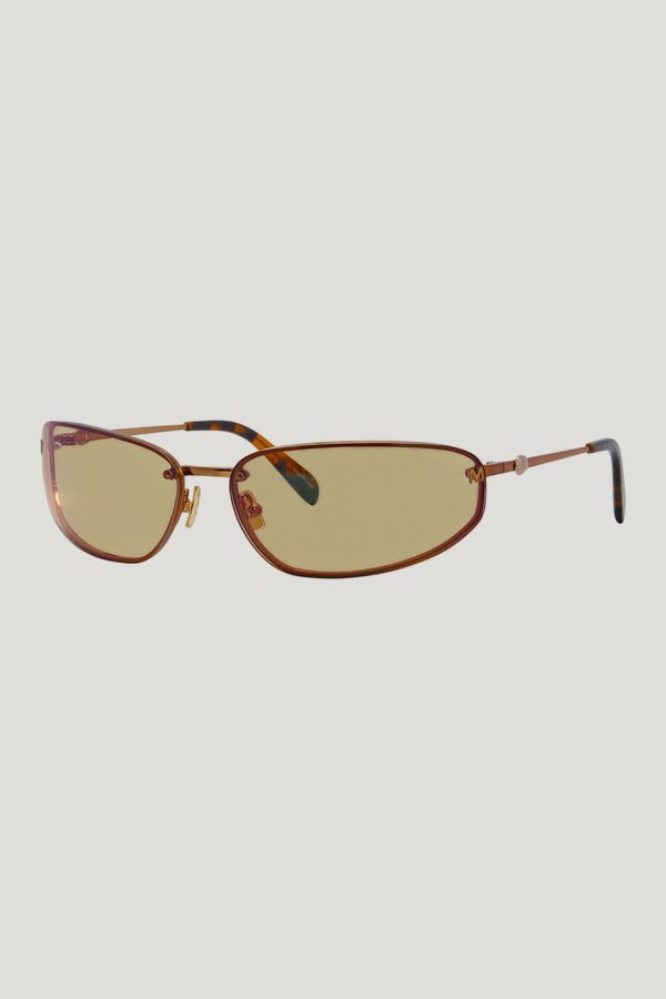 Malta Sunglasses - Bronze — model front