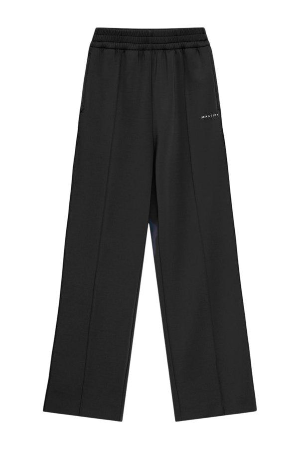 Man Down Trackpant In Black & Whisper — packshot