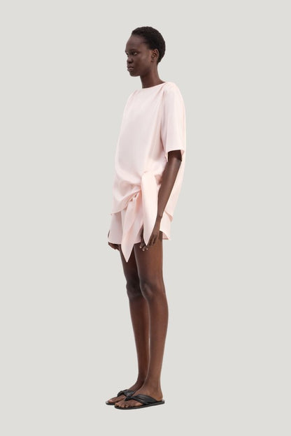 MANO Asymmetric silk top — carry 3