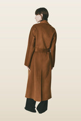 Manteaux Robe Coat — model back
