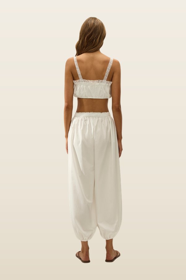 Maratea Pant Ixora Lace — model back