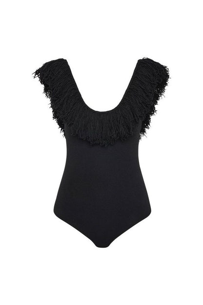Marcelline Fringe Bodysuit — packshot