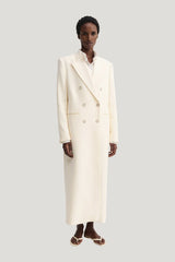 Margot Long Tailored Blazer, vanilla — carry 2