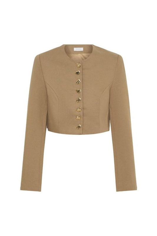 Marielle Button Up Cropped Jacket — packshot