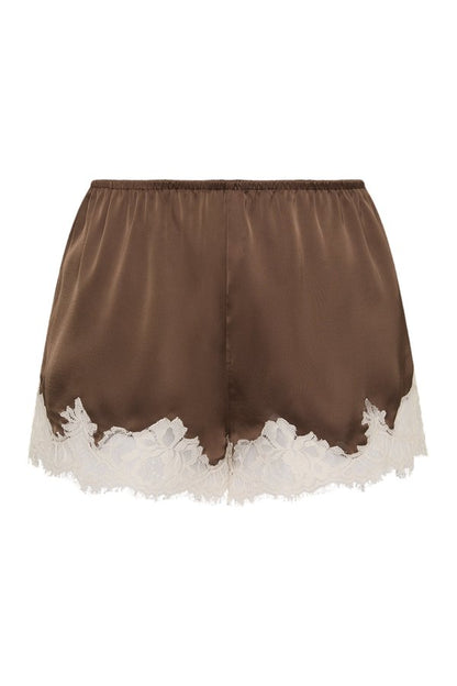 Marisol Short Chocolate Lace — packshot